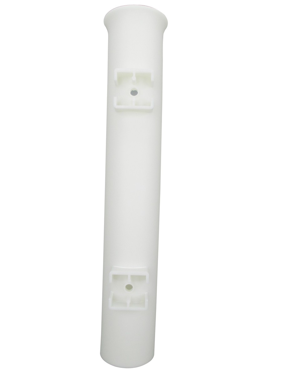 Support Canne à Pêche Plastique Blanc Pour Bateau Ou Yacht - Montage Vissé - 300mm - Neuf