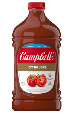 46oz Tomato Juice Del Monte Del Monte Fiber Enriched 100% Pine