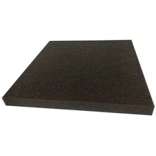 Manufacturer Varies Foam Sheet, Open Cell, 12 in W, 12 in L, 1 in Thick,
