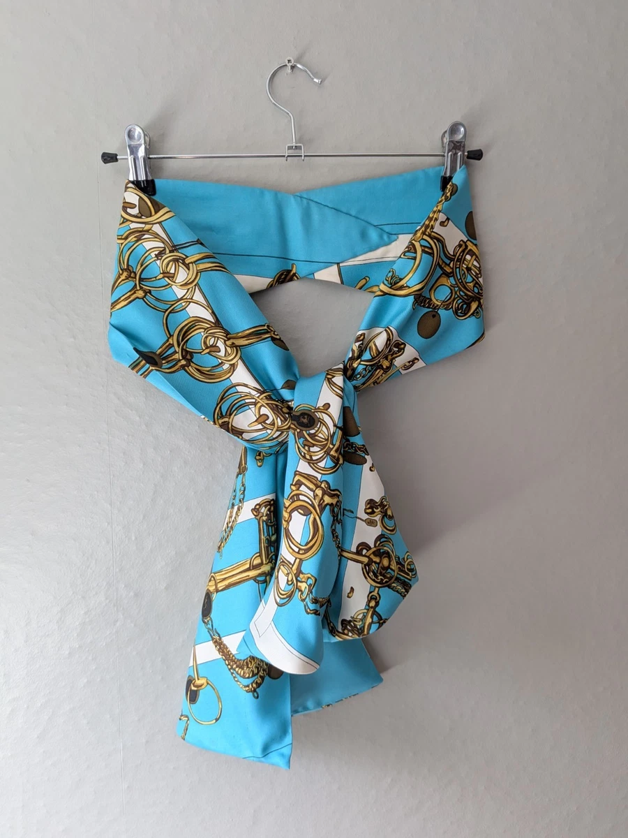 HERMÈS Blue Scarves & Wraps for Women for sale | eBay