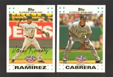 2007 Topps Opening Day - FLORIDA MARLINS Team Set