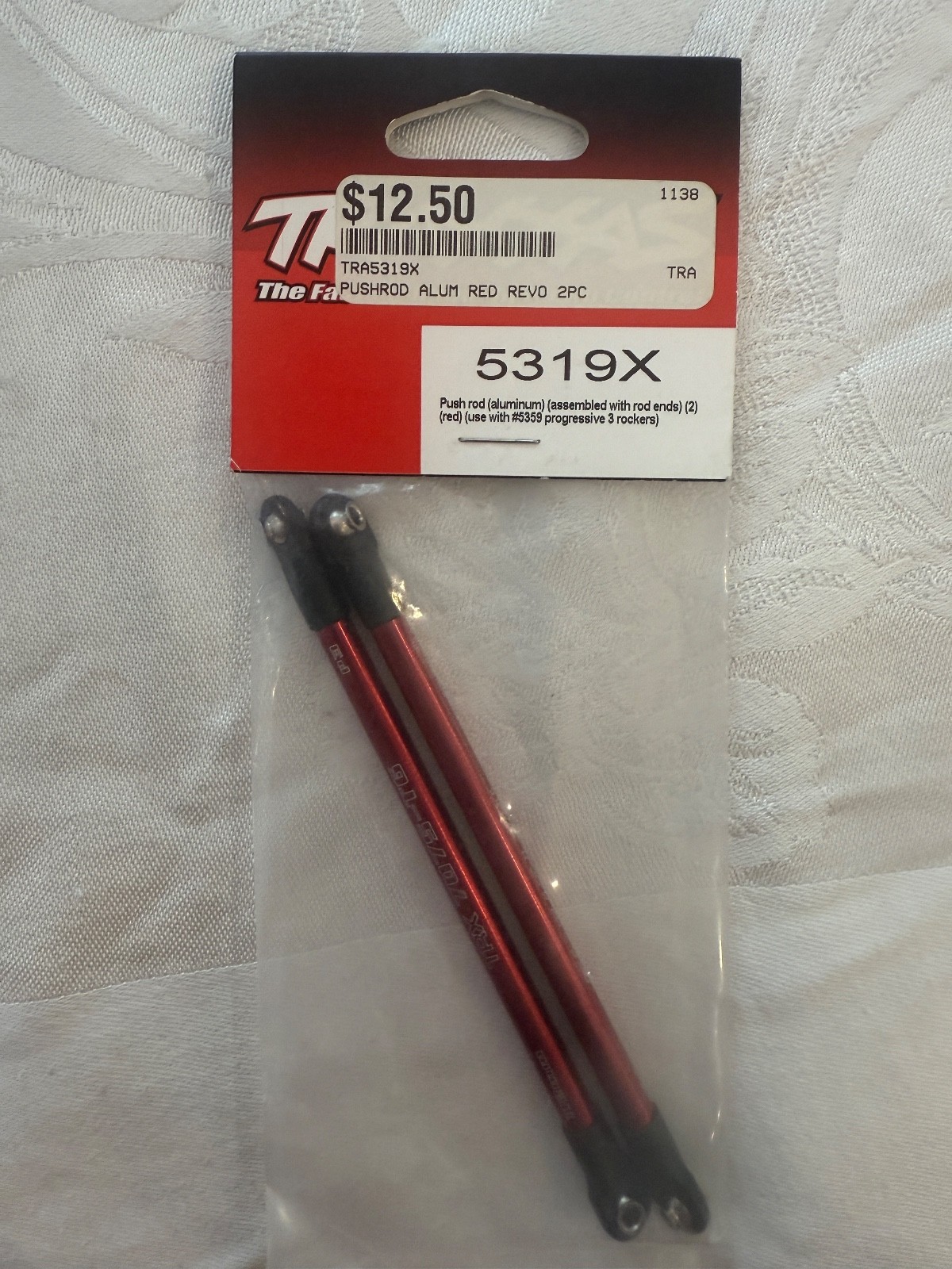 Traxxas 5319X Aluminum Pushrod Red Revo (2)