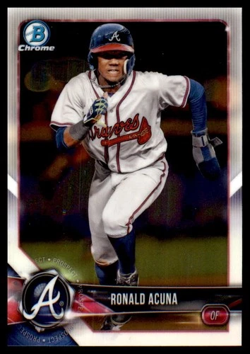 2018 Bowman Chrome Ronald Acuna # Bcp1