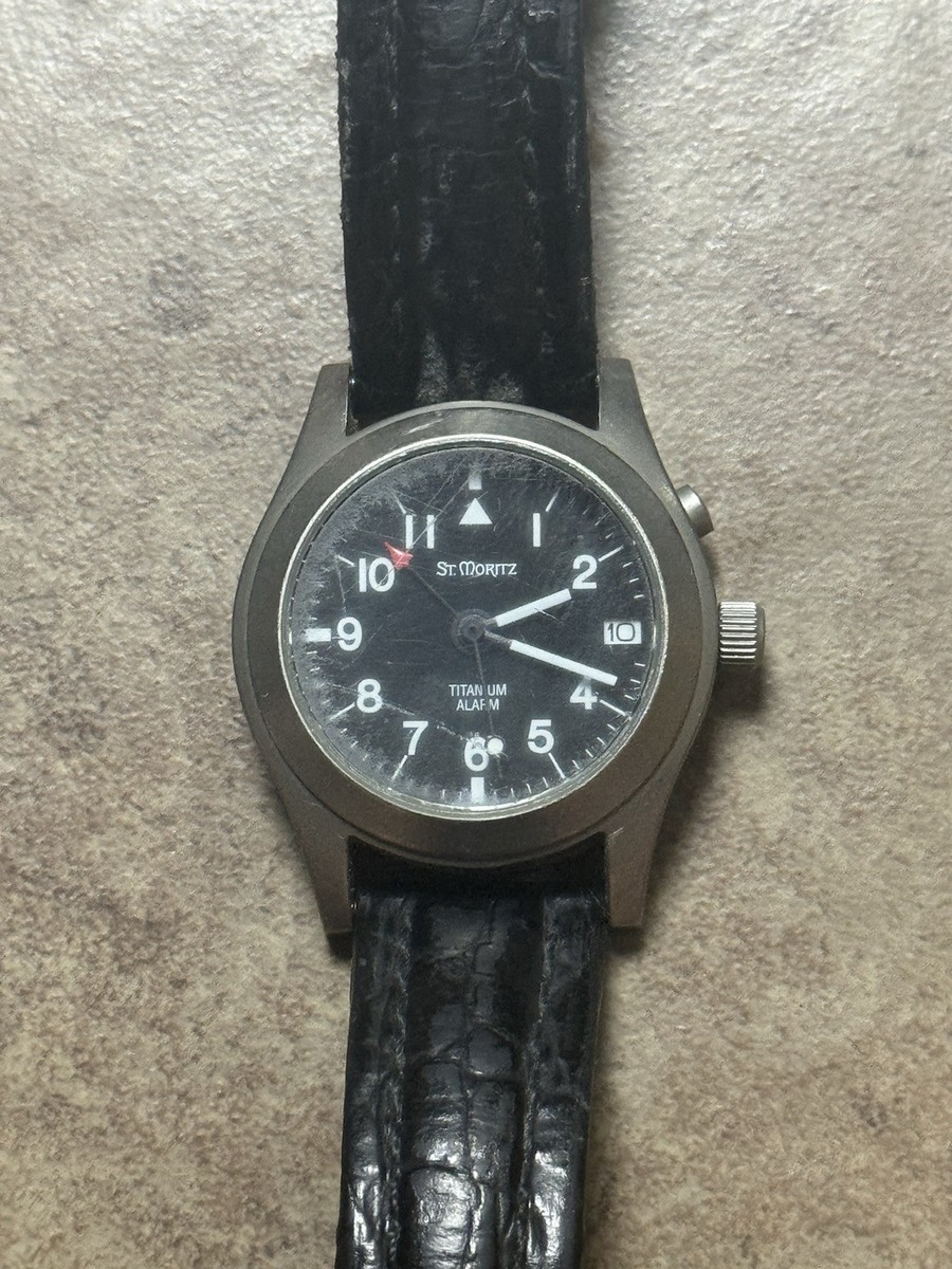 【美品】History NTS3 vintage momentum by st moritz ladies titanium alarm watch | eBay