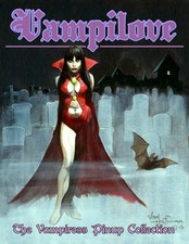 VAMPILOVE!  Vampiress Pinup Collection B&W Art Book by Mike Hoffman!