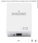 Intellinet Powerline AV500 Ethernet Adapter Starter Kit 