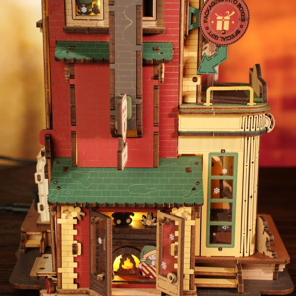 ROKR 3D-Holz-Puzzle Dream Gift Factory - Bild 4 von 4