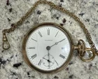 Antique 1899 Waltham 14k Gold Fill Gibraltar Case 15J Pocket Watch