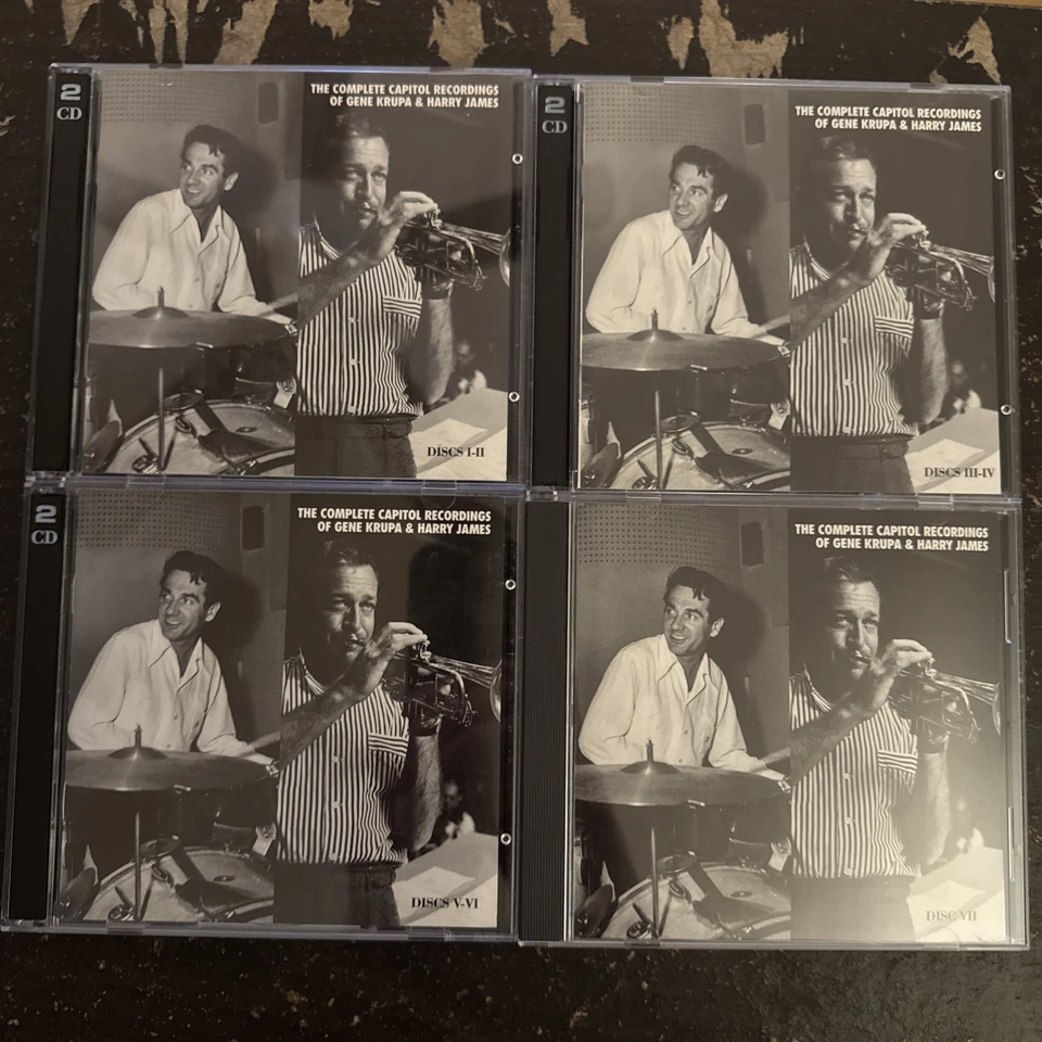 ‘Complete Capitol Recordings of Gene Krupa & Harry James’ 7CD Mosaic MD7-192 EX - Image 4 of 4