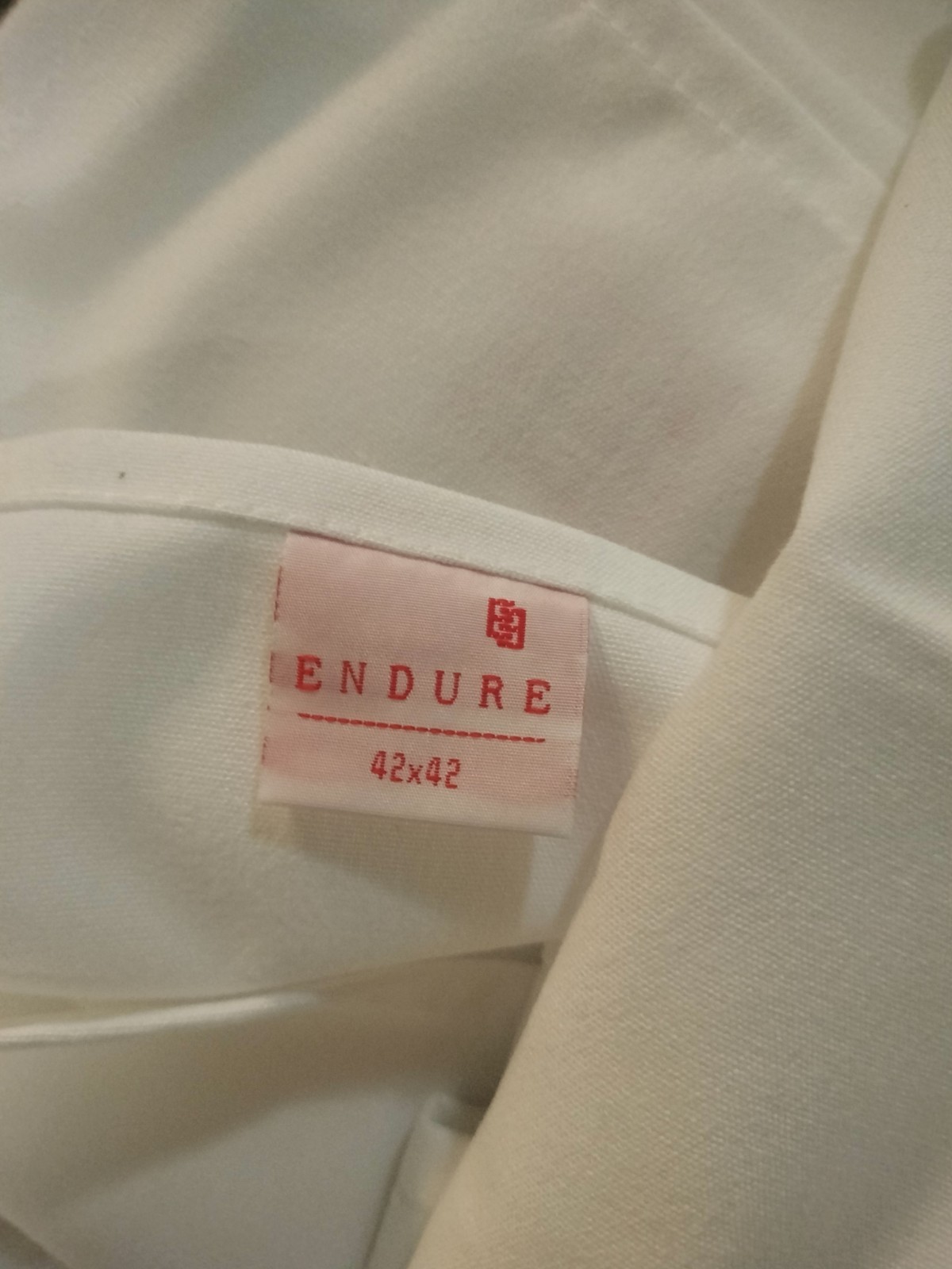 Polyester Tablecloth,42x42 White
