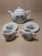 Bunny Family Miniature China Tea set pieces