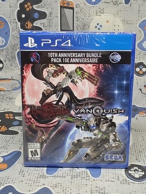 Bayonetta & Vanquish 10th Anniversary Bundle (PlayStation 4, PS4) NEW SEALED 