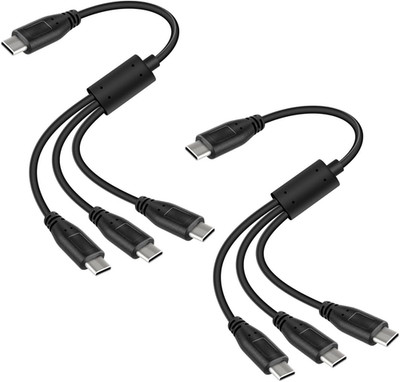 GELRHONR Multi USB C Splitter 1 in 3 Out, Type C Splitter, 5V 3A USB C Y Split C