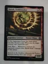 Shriek, Treblemaker U 0144 - Marvel's Spider-Man - Magic The Gathering (MTG)