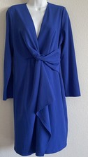 DKNY Womens Twist Front Short Career Mini Dress Size 10 NWT