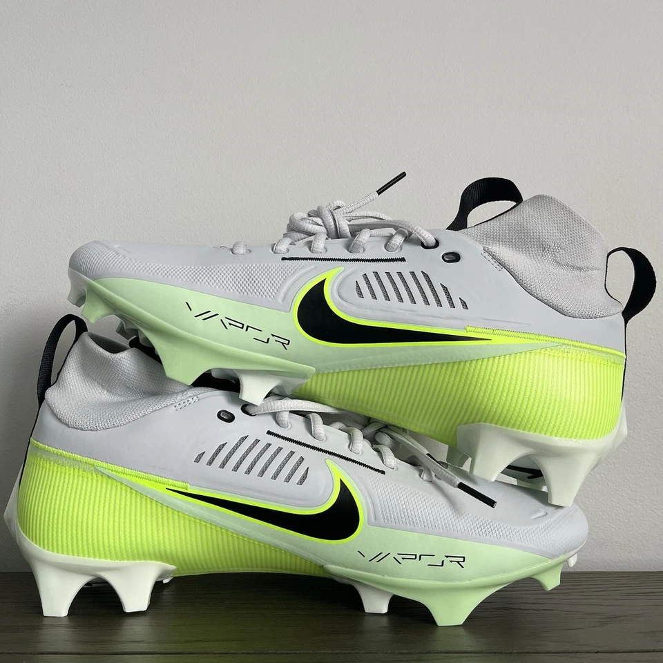 Nike Vapor Edge Pro 360 2 Football Cleats Platinum Green DA5456-004 Sz 15 - Image 3 of 4
