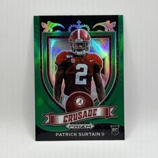 Patrick Surtain II Rookie Green Prizm 2021 Panini Prizm DP Football #178