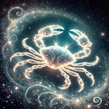 DIY Crab Diamond Art Kits for Adults, 5D Diamond Painting Kits for Beginners, Di