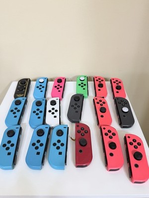 Nintendo Switch Joy Con Lot Of 18 Sold As Is Parts  READ
