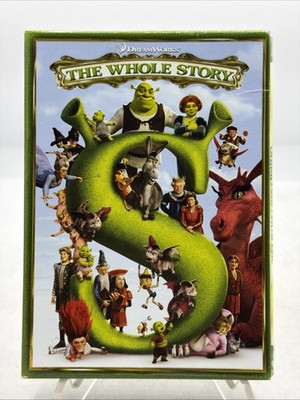 Shrek: The Whole Story DVD Box Set 2010 5-Discs Complete Series DreamWorks