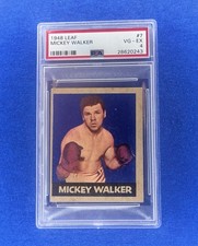 1948 Leaf Mickey Walker #7 - HOF PSA 4