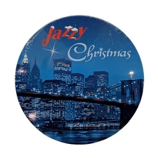 Jazzy Christmas CD Holiday Music Album Smooth Jazz Classics by Oscar Del Barba