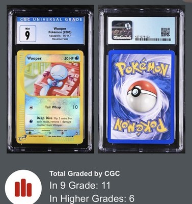 Wooper 066/147 Aquapolis Reverse Holo for sale online | eBay