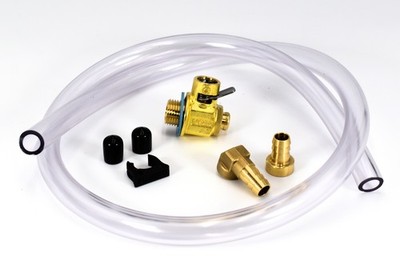 Fumoto F105S Oil Drain Valve with HD Brass 3' Hose Kit for Fumoto S/SX Nipple