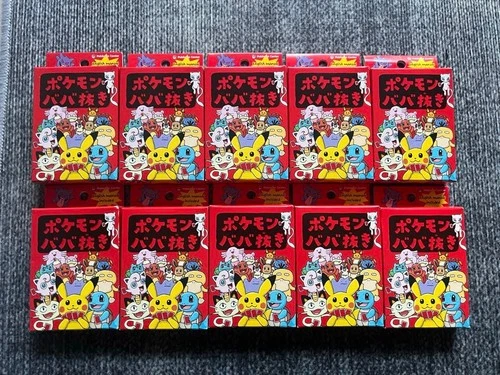 Pokemon Old Maid Card Game  Set of 10 Babanuki Redbox Card Deck Japanese NEW