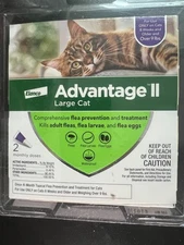 Advantage II Flea Treatment for Large Cats over 9 Lbs 2 Pack 2512