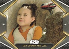 2023 Topps Star Wars Obi-Wan Kenobi Leia Organa und L0LA #9