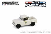 1964 Harvester Scout Half Cab California Highway Patrol 1:64 Greenlight 43040B