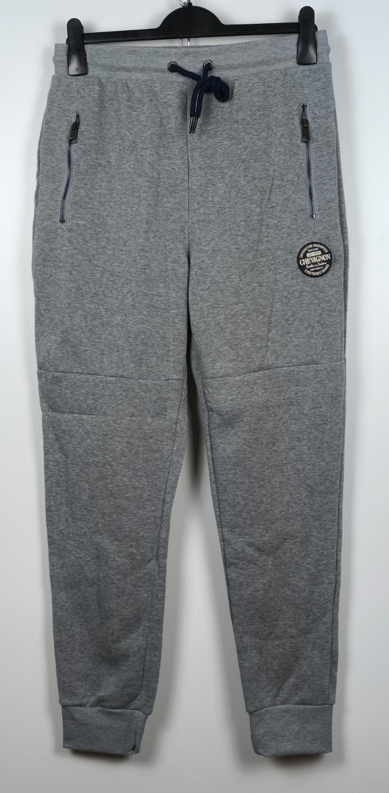 Chevignon Herren Jogginganzug Set Hoodie & Hose Hellgrau Größe M NEU image 5