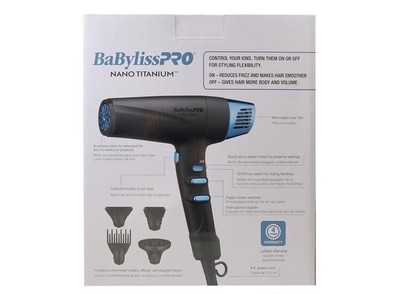 BaByliss Pro Limited-Edition Nano Titanium Professional High-Speed Dual Ionic