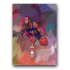 World B. Free Art Card Limited 34/50 Edward Vela Signed (Philadelphia 76ers)