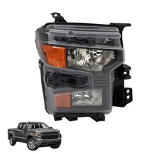 Headlight Assembly Black Right Side for Silverado 1500 2022 2024 85543204