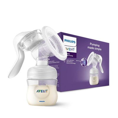 Philips Avent Handmilchpumpe - einfaches Abpumpen, mit Natural-Motion