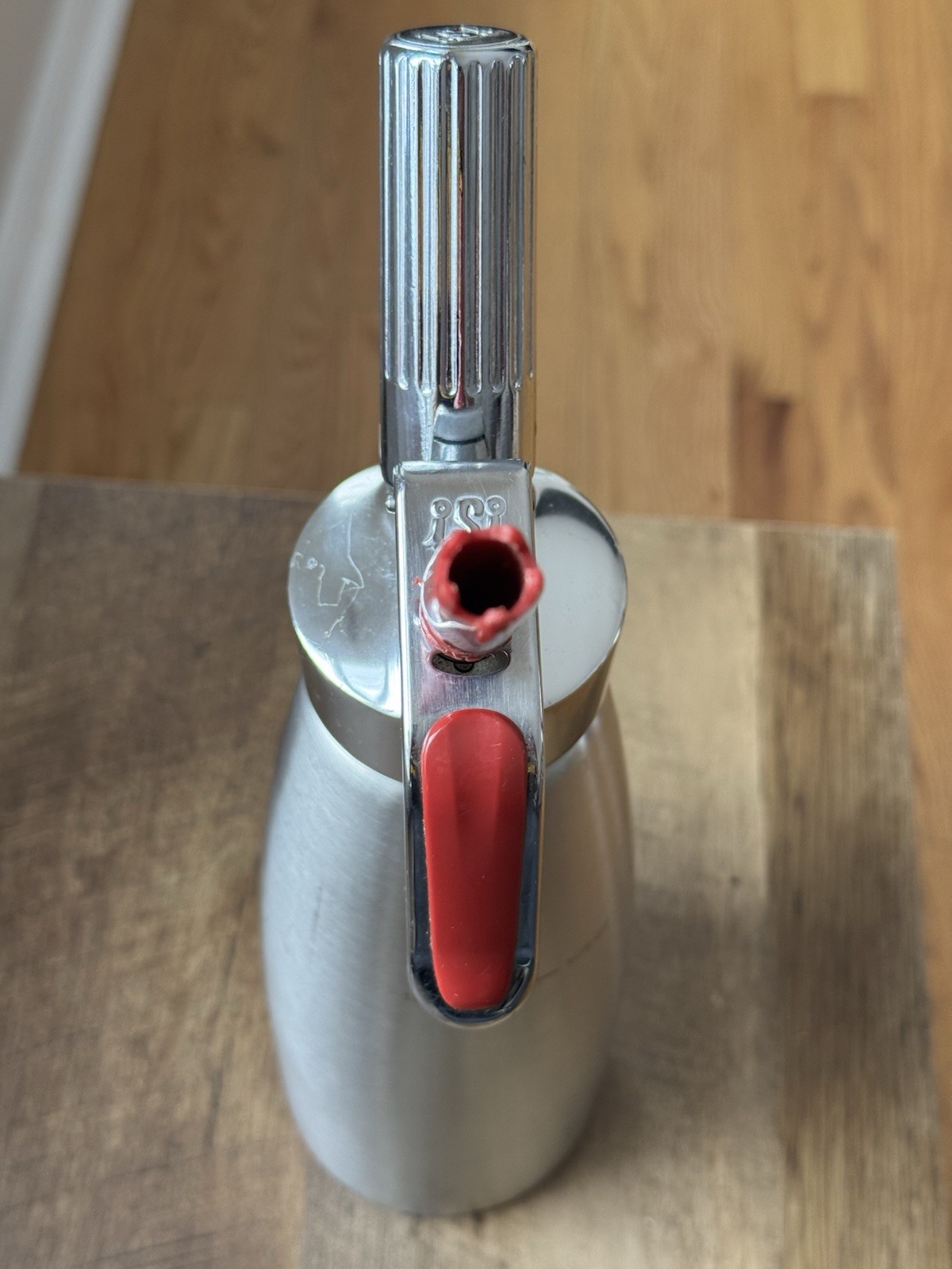 ISI Nitro Cream Whipper Dispenser Stainless Steel 1qt 1L