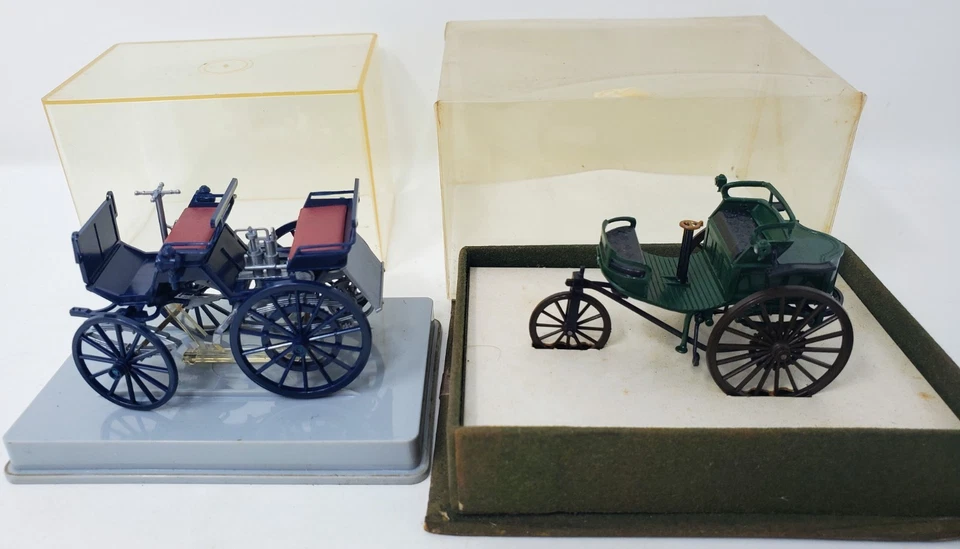 PAIR 1:40 Wiking Model Early Car Made in Germany in Original Case &Mercedes Benz - Image 4 of 4