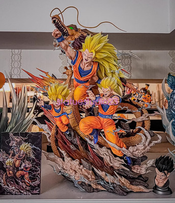 Hero Belief Studios Dragon Ball 1/6 Scale Goku ＆ Gohan ＆ Goten GK Model Statue