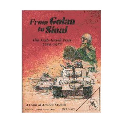 Clash of Arms Wargame From Golan to Sinai New