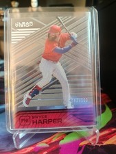 2021 Panini Chronicles - Clear Vision Bryce Harper #3 Red /100