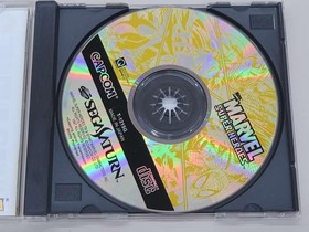 CAPCOM MARVEL SUPERHEROES SEGA SATURN SOFT