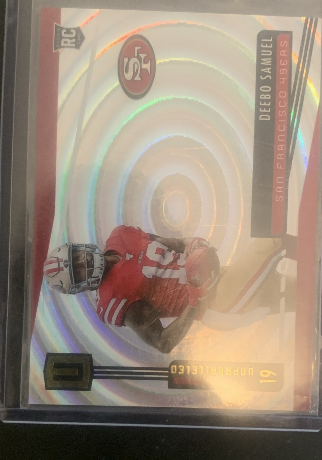2019 Panini Unparalleled - Rookie Deebo Samuel #234 Whirl /129 (RC)