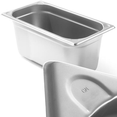 Kitchen Line Stahl-GN-1/3-Behälter, Höhe 150 mm - Hendi 806449