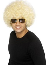 Blonde Funky Afro Wig