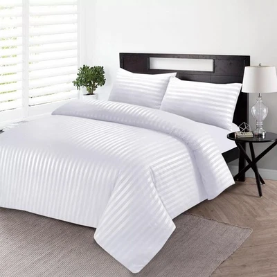 EMPORIUM HOME 100% EGYPTIAN COTTON DUVET QUILT COVER SET BEDDING SETS DOUBLE SUPER KING SIZE