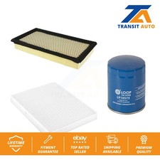 Air Cabin Engine Oil Filters (3 Total) Kit For Ford Explorer Flex Taurus