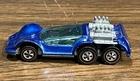Vintage Hot Wheels Redline Six Shooter - Hong Kong - Blue