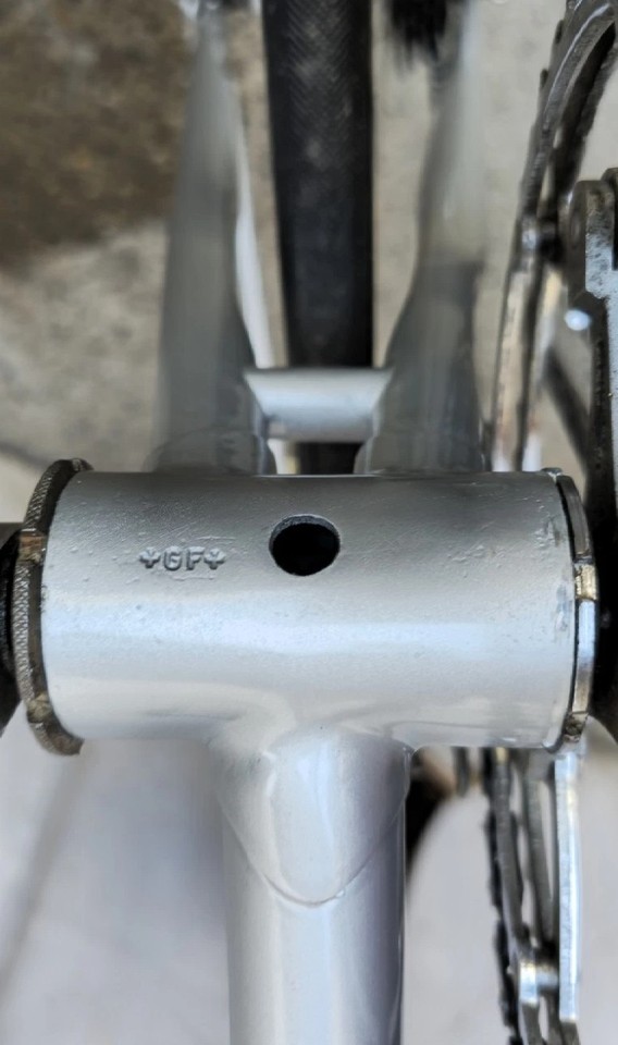 Perego tubi stellari Panto acciaio Campagnolo.Telaio bici corsa epoca